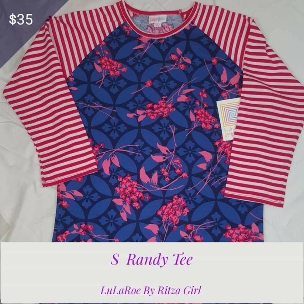 NWT LuLaRoe Randy Tee Size Small